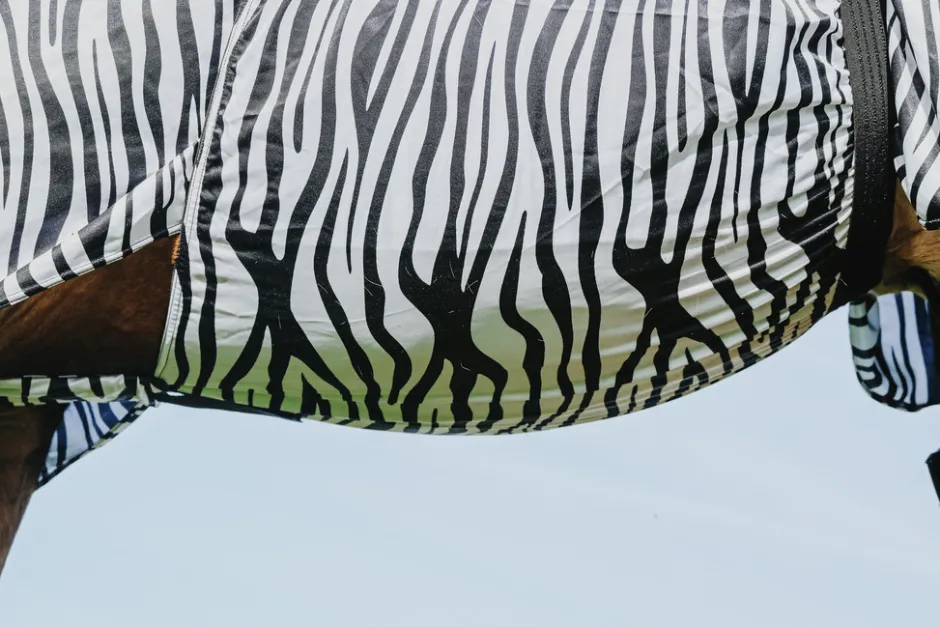 RIDING WORLD Zebra Anti-Ekzem-Decke
