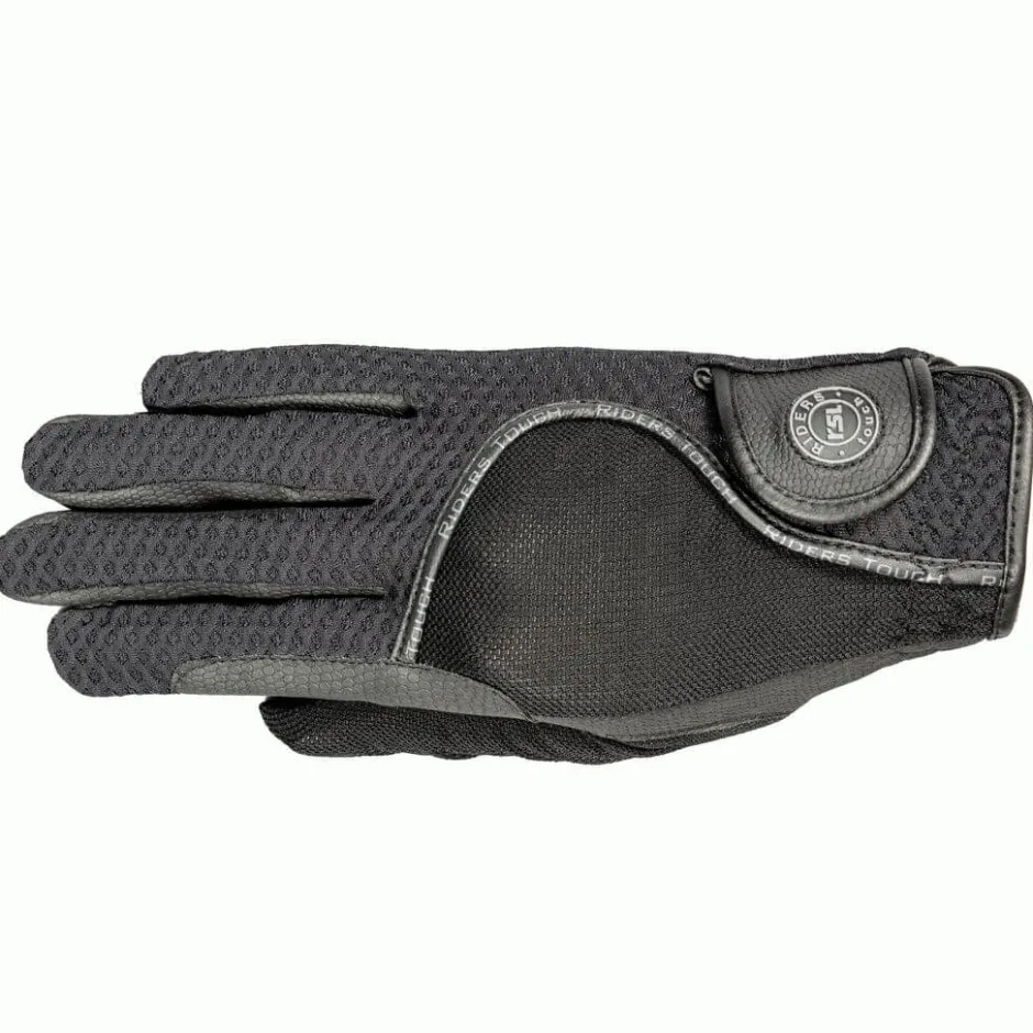 RSL LONDON Reithandschuhe aus Serino u. Mesh-Material