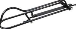 Sattelhalter klappbar, mit Kunststoff beschichtet, schwarz