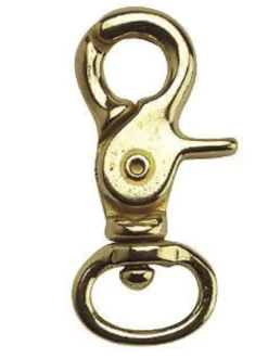 Snap-Haken, Messing