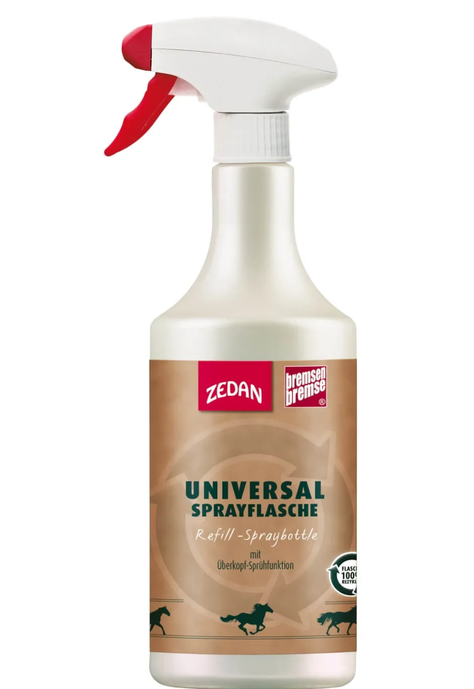 Universal-Sprühflasche 750ml z.B für ZEDAN und BREMSENBREMSE Bag-in-Box Produkte