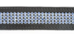 USG Ledergürtel Princess, schwarz,silberf.Schnalle