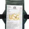 USG Medical card, Rückseite mit Samtbezug