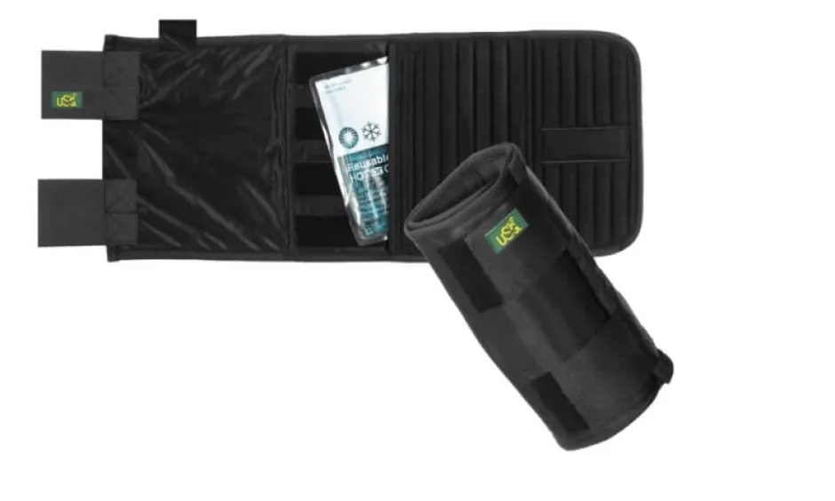 USG Wärme- und Kühlgamasche, Set, schwarz