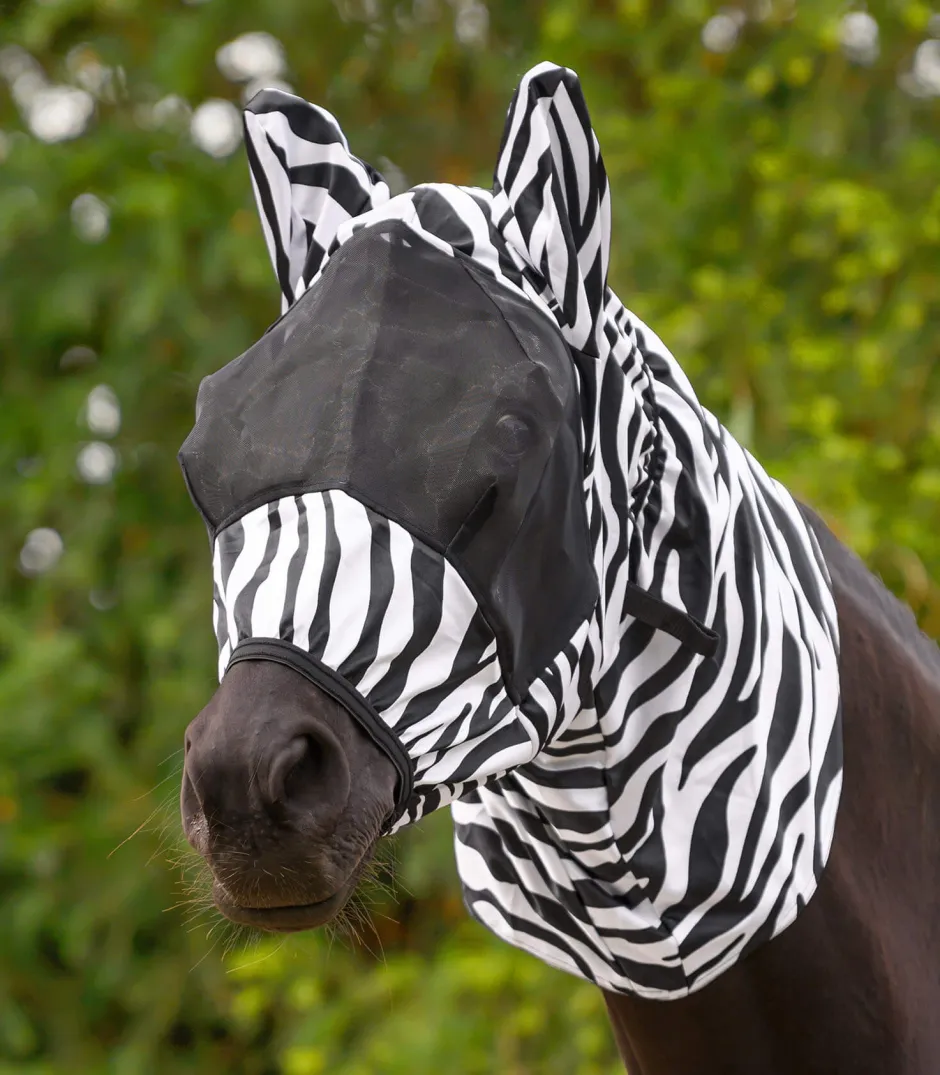 WALDHAUSEN Ekzemer Fliegenmaske Zebra