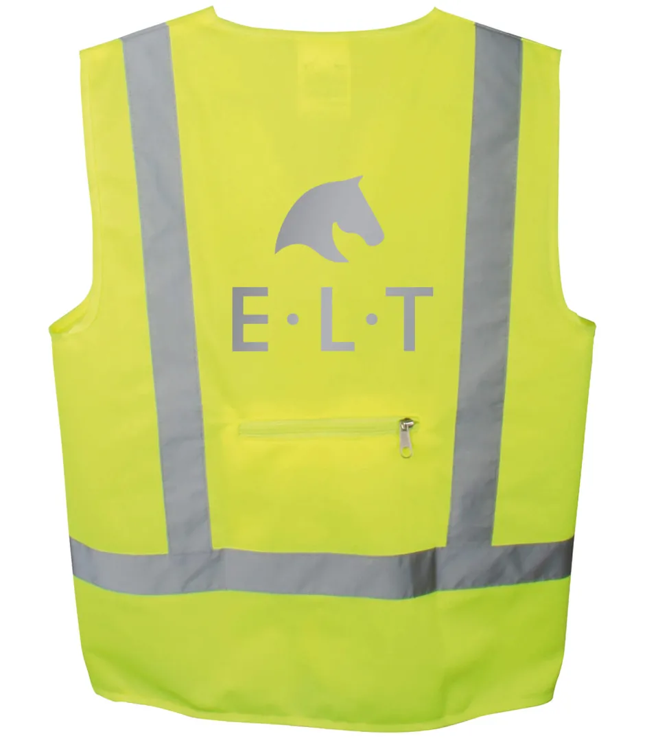 WALDHAUSEN ELT REFLEX Weste, Kinder, neon gelb