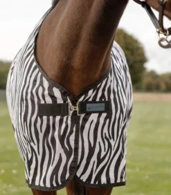 WALDHAUSEN Fliegendecke Zebra mit Kreuzgurten