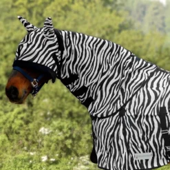 WALDHAUSEN Fliegenhalsdecke Zebra