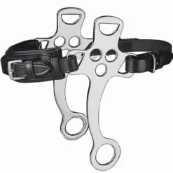 WALDHAUSEN Hackamore, kurze Anzüge, Warmblut, schwarz
