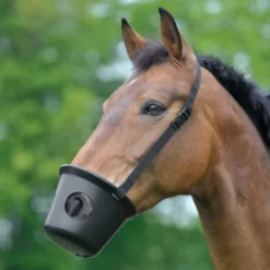 WALDHAUSEN Maulkorb, Warmblut, schwarz