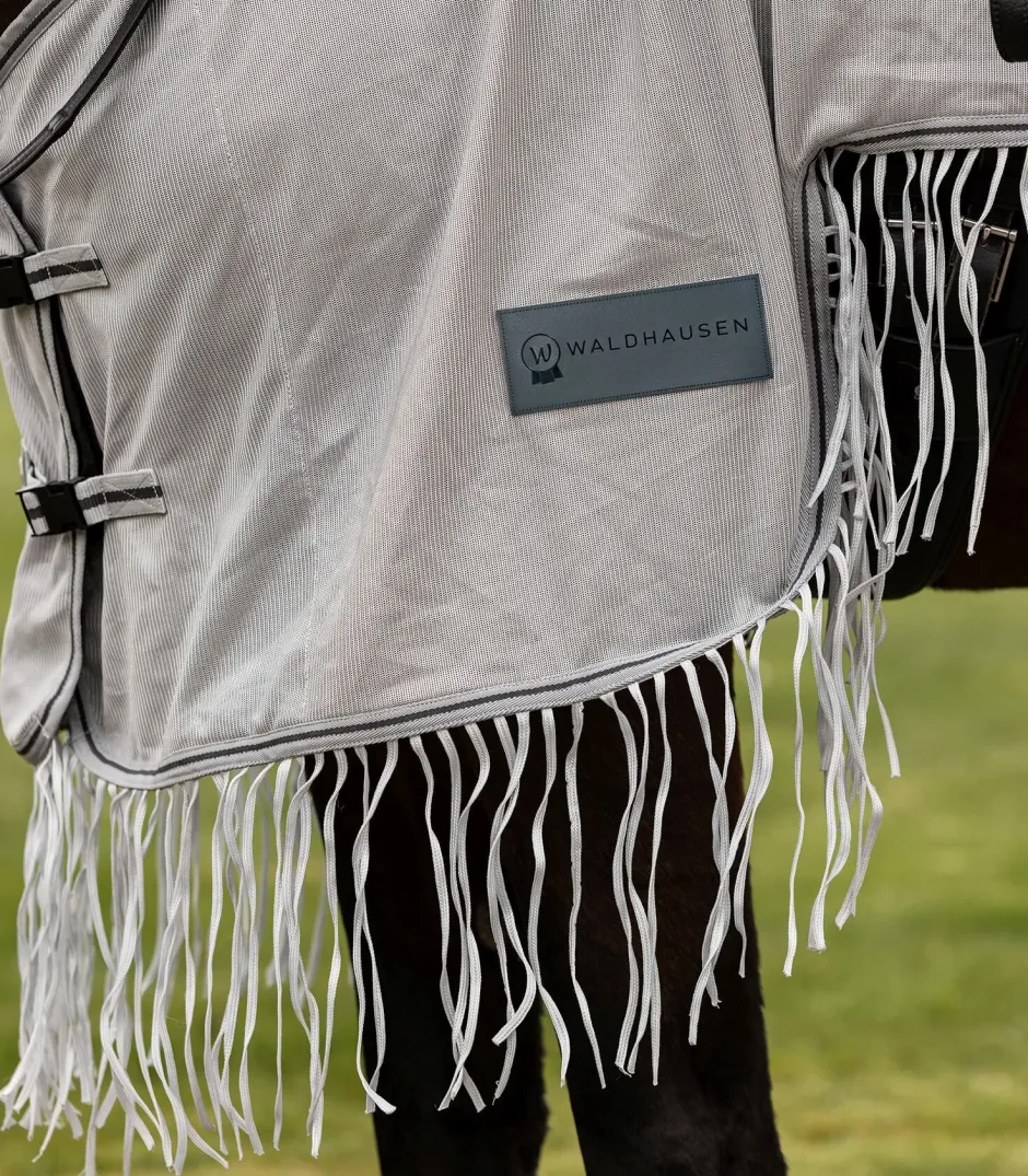 WALDHAUSEN PROTECT Fliegenausreitdecke mit Fransen