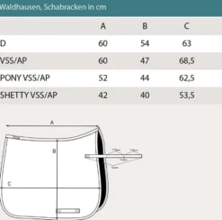 WALDHAUSEN Schabracken-Tasche, nachtblau