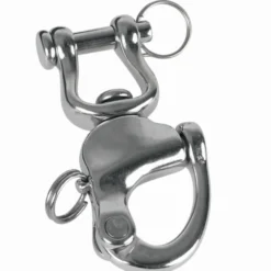 WALDHAUSEN Sicherheitsschäkel, Edelstahl, 9 cm