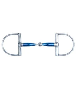 WALDHAUSEN Sweet Iron D-Ring Gebiss, einfach gebrochen