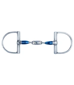 WALDHAUSEN Sweet Iron D-Ring Gebiss, doppelt gebrochen