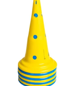 WALDHAUSEN XL-Pylone, 8er Set inkl. Tragetasche (Höhe 50 cm)