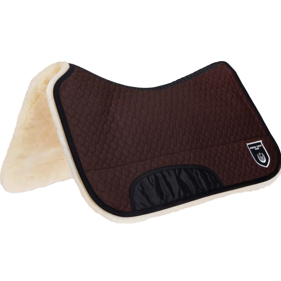 WERNER CHRIST Lammfell Westernpad 30 mm Wollhöhe