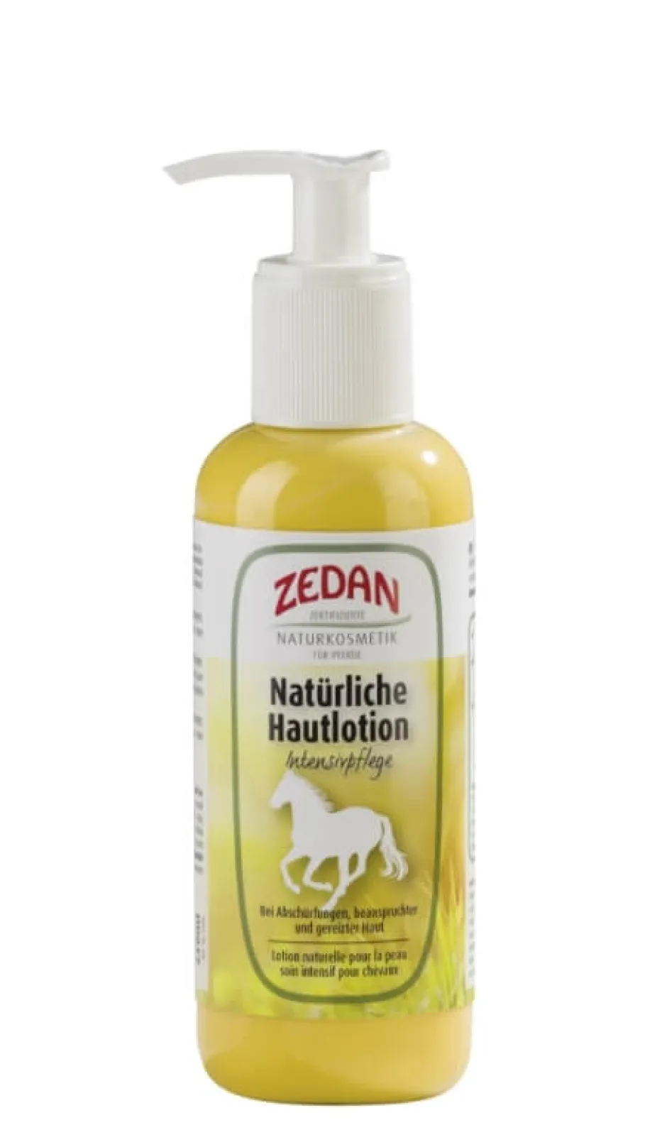 ZEDAN Natürliche Hautlotion - Intensivpflege - zertifizierte Naturkosmetik für Pferde